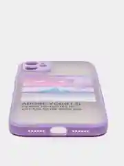 Фиолетовый чехол "Vibes" для iPhone 7/8 Plus, 11, 12/12 Pro, XR