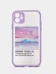 Фиолетовый чехол "Vibes" для iPhone 7/8 Plus, 11, 12/12 Pro, XR