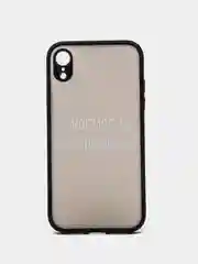 Черный чехол с надписями "Black" для iPhone, на айфон 7/8 Plus 11 12 Pro XR XS