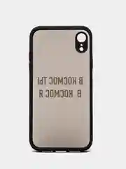 Черный чехол с надписями "Black" для iPhone, на айфон 7/8 Plus 11 12 Pro XR XS