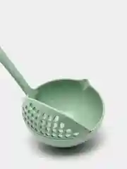 Мятный половник-шумовка. Ложка кулинарная