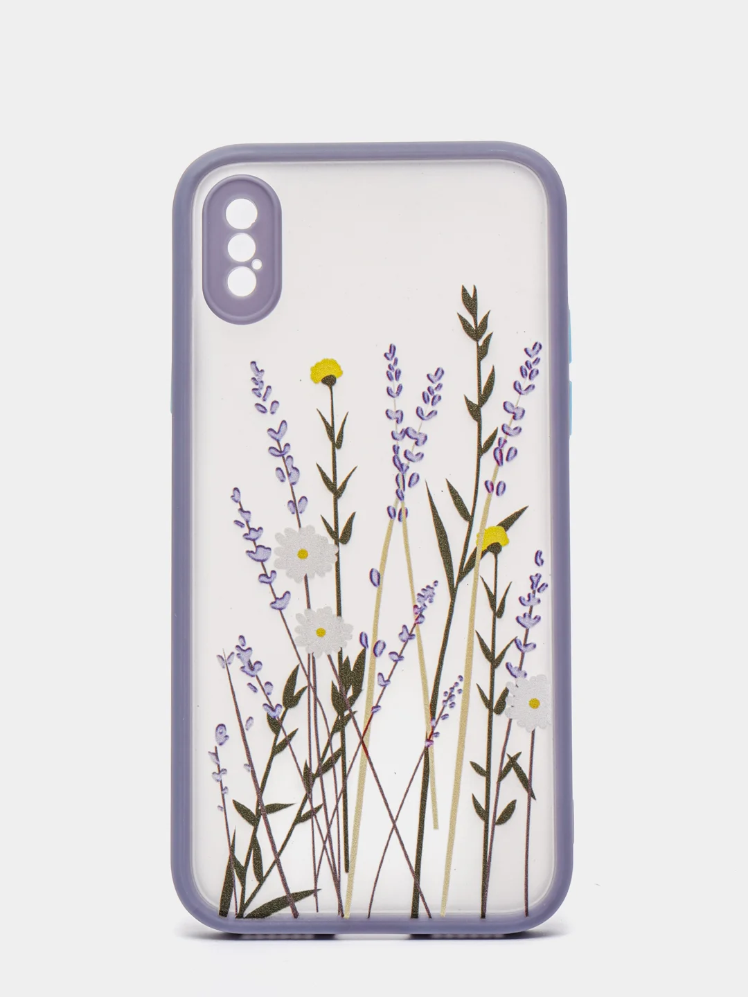 Серый чехол "Flowers" для iPhone, на айфон 7/8 11 12 Plus XS XR X Pro