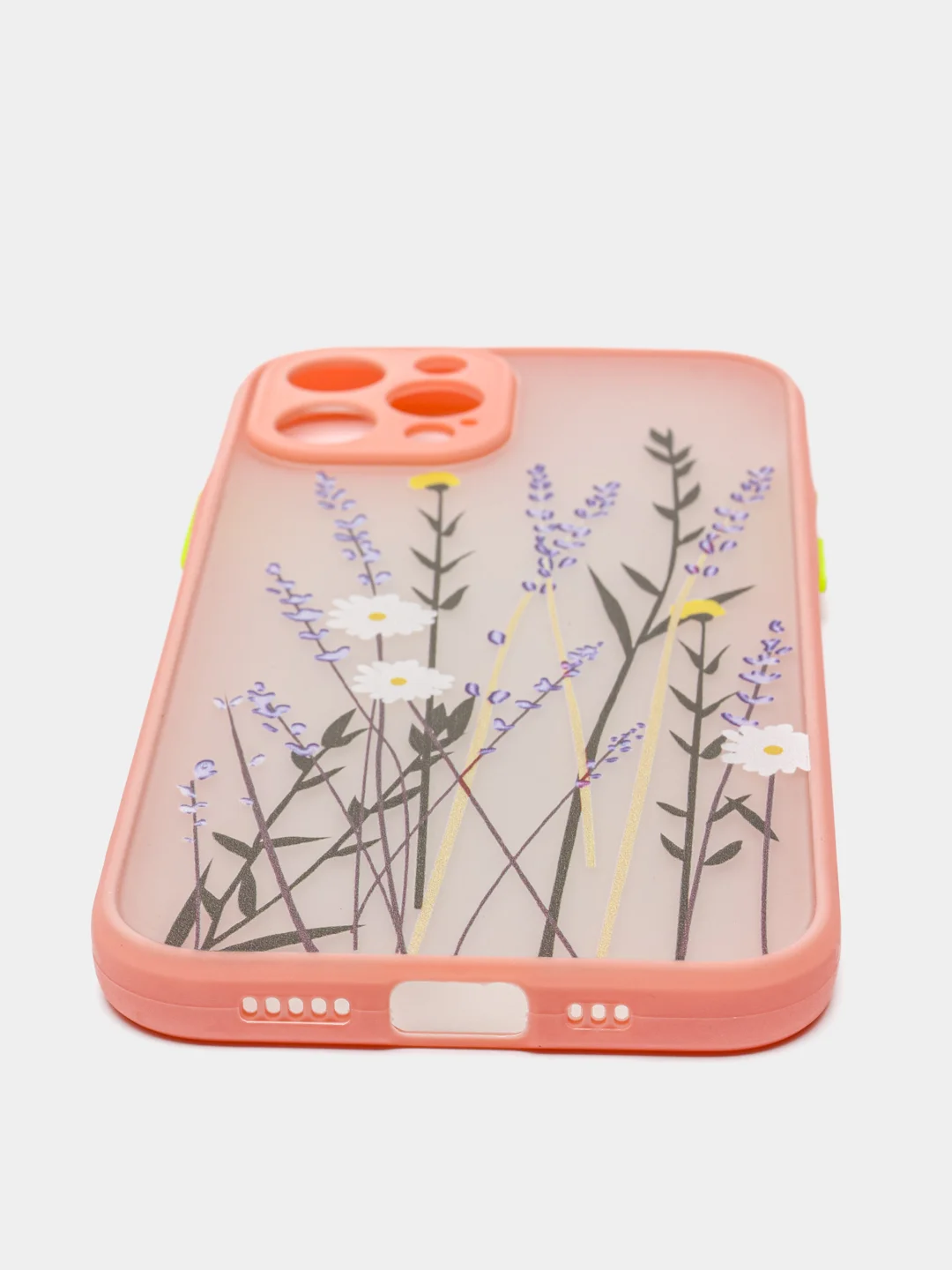 Фуксия чехол "Flowers" для iPhone, на айфон 7/8 11 12 Plus XS XR X Pro