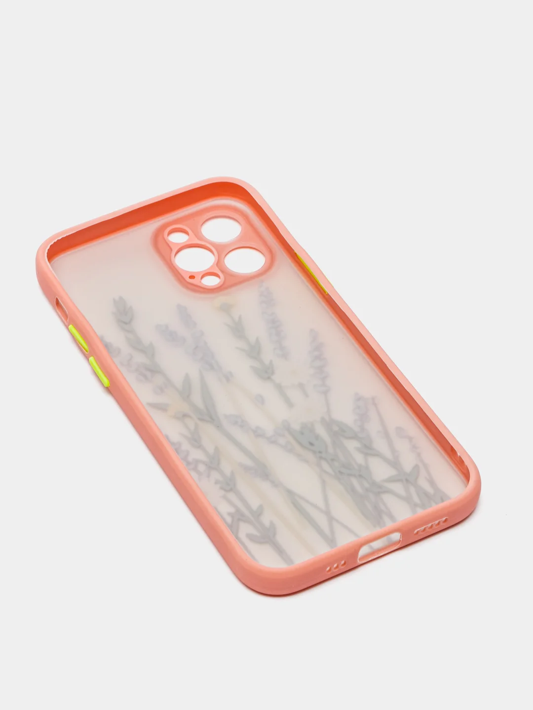 Фуксия чехол "Flowers" для iPhone, на айфон 7/8 11 12 Plus XS XR X Pro