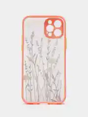 Фуксия чехол "Flowers" для iPhone, на айфон 7/8 11 12 Plus XS XR X Pro