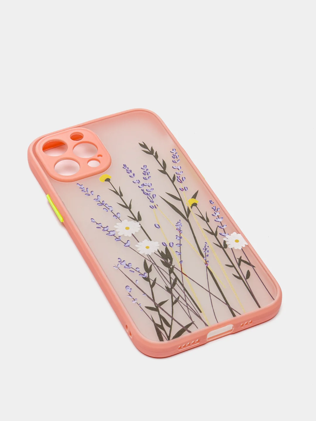 Фуксия чехол "Flowers" для iPhone, на айфон 7/8 11 12 Plus XS XR X Pro