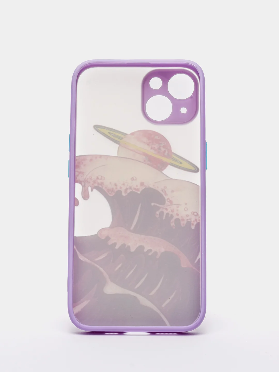 Аметистовый чехол "Волна" для iPhone, на айфон 7/8 Plus 11 12/12 Pro 13 XR