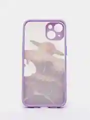 Аметистовый чехол "Волна" для iPhone, на айфон 7/8 Plus 11 12/12 Pro 13 XR