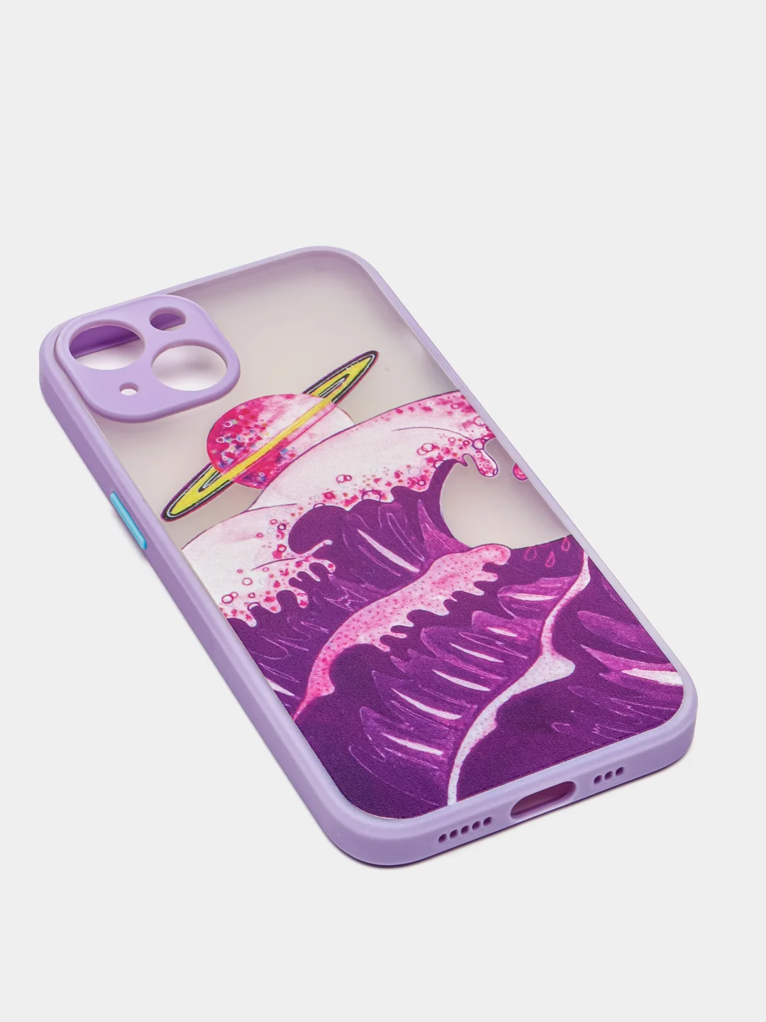 Аметистовый чехол "Волна" для iPhone, на айфон 7/8 Plus 11 12/12 Pro 13 XR