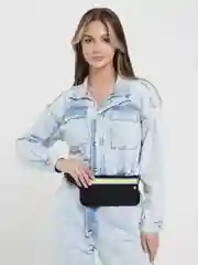 Черный поясная сумка