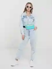 Бирюзовый поясная сумка