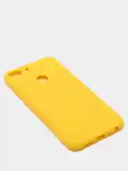 Желтый чехол Honor 9 Lite силиконовый