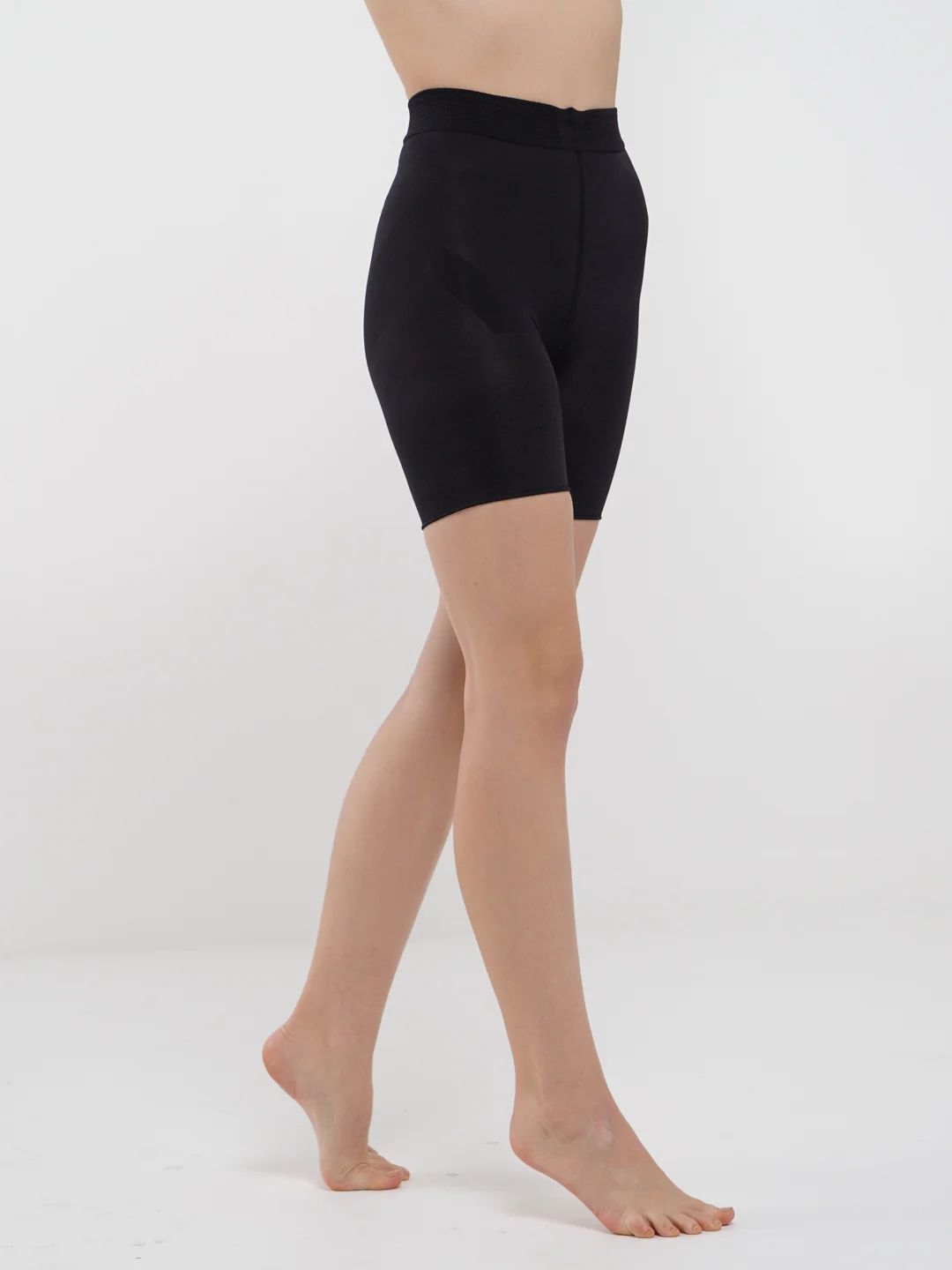 Черный легинсы-шорты женские Conte X-Press Shorts