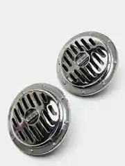 Сигнал звуковой дисковый SKYWAY 001 SUPER HORN d=125 мм 12V 105dB металл 2 шт S07601001