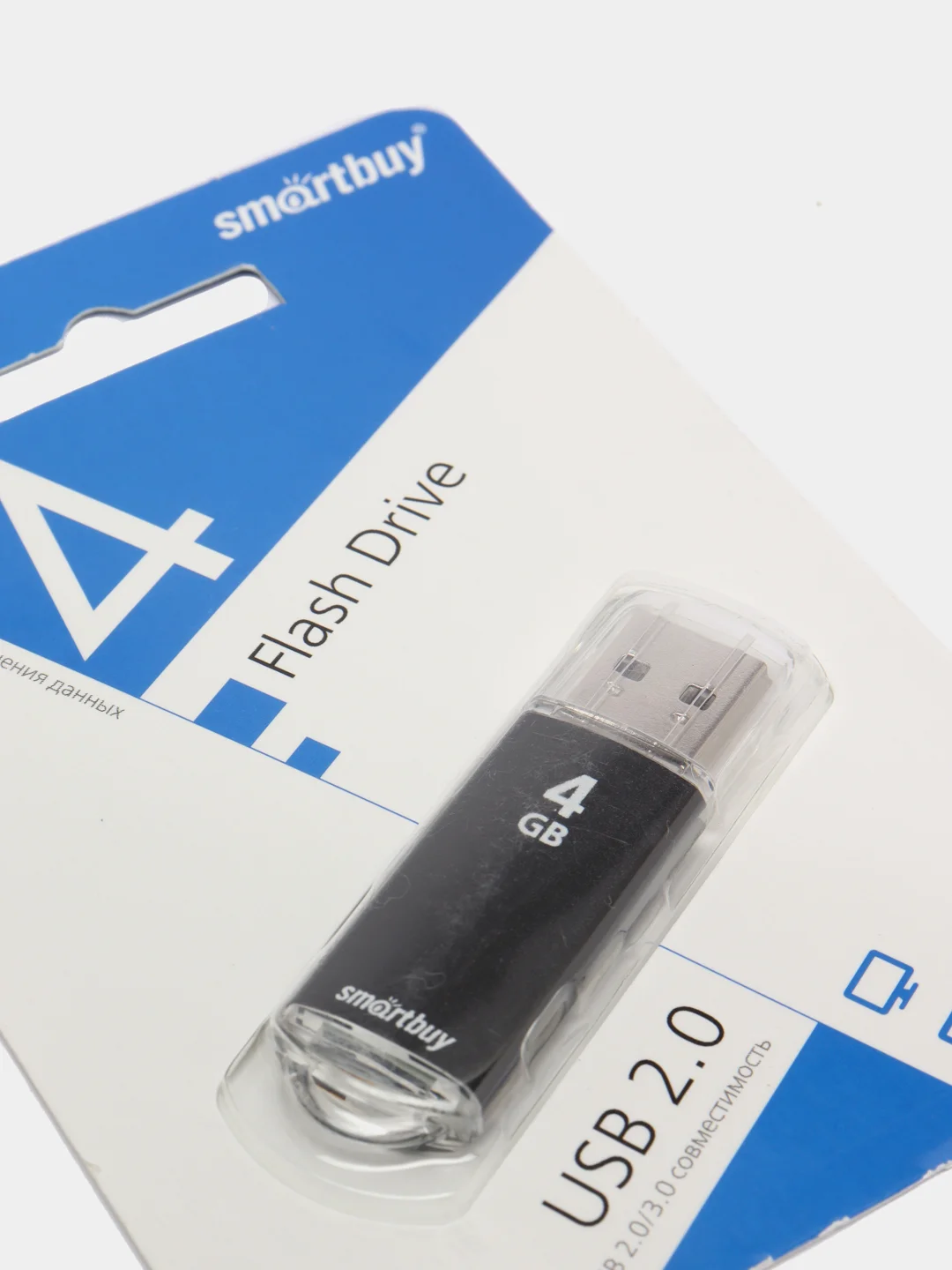 Флеш накопитель USB SmartBuy V-Cut 2.0, 5 размеров, карта памяти