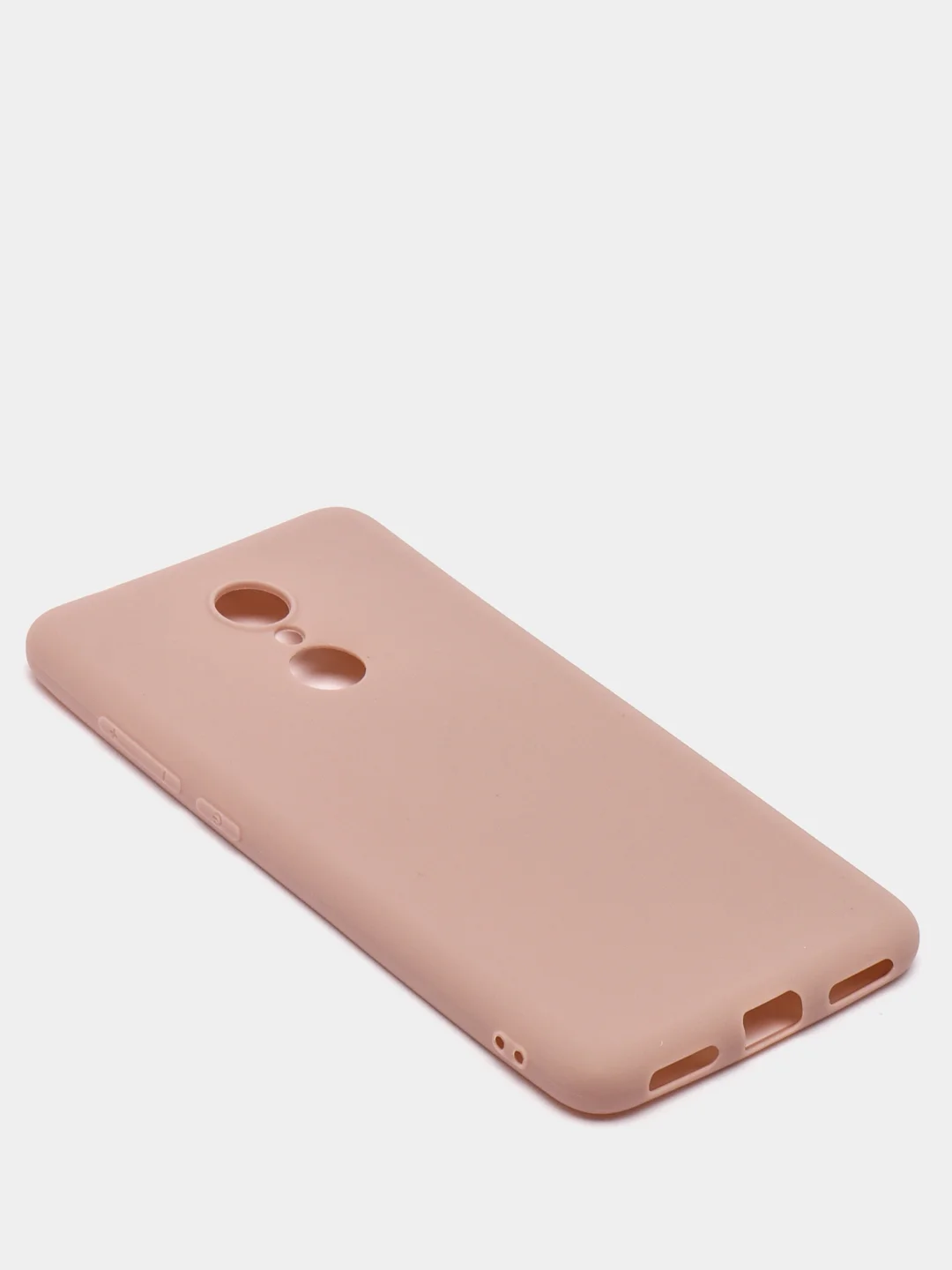 Бежевый чехол Xiaomi Redmi 5, Сяоми Редми 5 силиконовый, цветной, матовый
