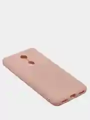 Бежевый чехол Xiaomi Redmi 5, Сяоми Редми 5 силиконовый, цветной, матовый