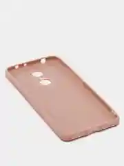 Бежевый чехол Xiaomi Redmi 5, Сяоми Редми 5 силиконовый, цветной, матовый