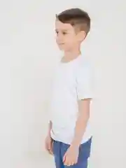Детская белая футболка