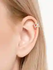 Серебряный кафф "Звездочки"
