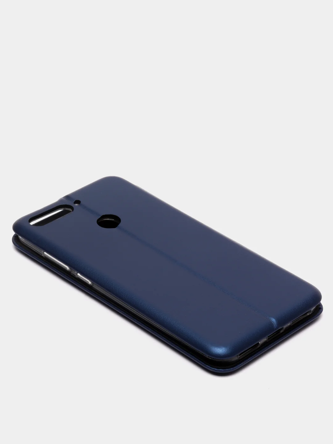 Синий чехол книжка на Honor 7c / Honor 7a Pro / Huawei Y6 2018 / Y6 Prime (5.7)