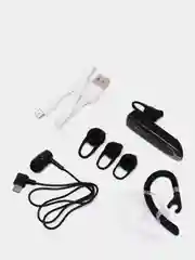 Черный беспроводная Bluetooth-гарнитура