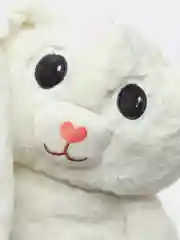 Белый заяц с тянущимися ушами антистресс