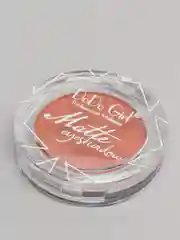 Коралловый матовые тени
