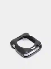 Черный чехол для Apple Watch 38/ 40/ 41/ 42/ 44/ 45 mm, силиконовый
