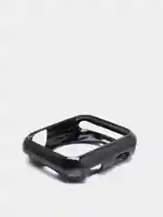 Черный чехол для Apple Watch 38/ 40/ 41/ 42/ 44/ 45 mm, силиконовый