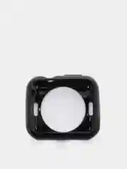 Черный чехол для Apple Watch 38/ 40/ 41/ 42/ 44/ 45 mm, силиконовый