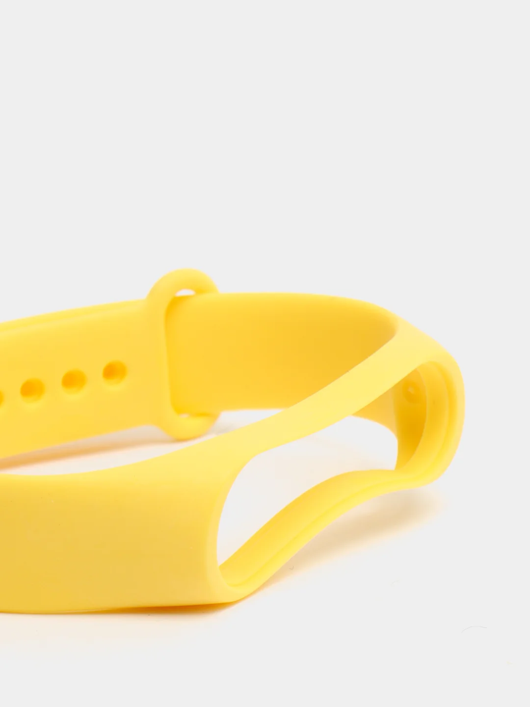 Желтый силиконовый ремешок для Xiaomi Mi Band 3, Mi Band 4, ми банд 3/4