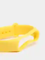 Желтый силиконовый ремешок для Xiaomi Mi Band 3, Mi Band 4, ми банд 3/4