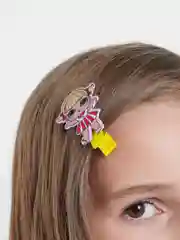 Желтый детская заколка для волос