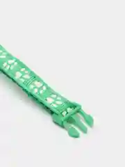 Зеленый ошейник для кошек и собак мелких пород, с колокольчиком
