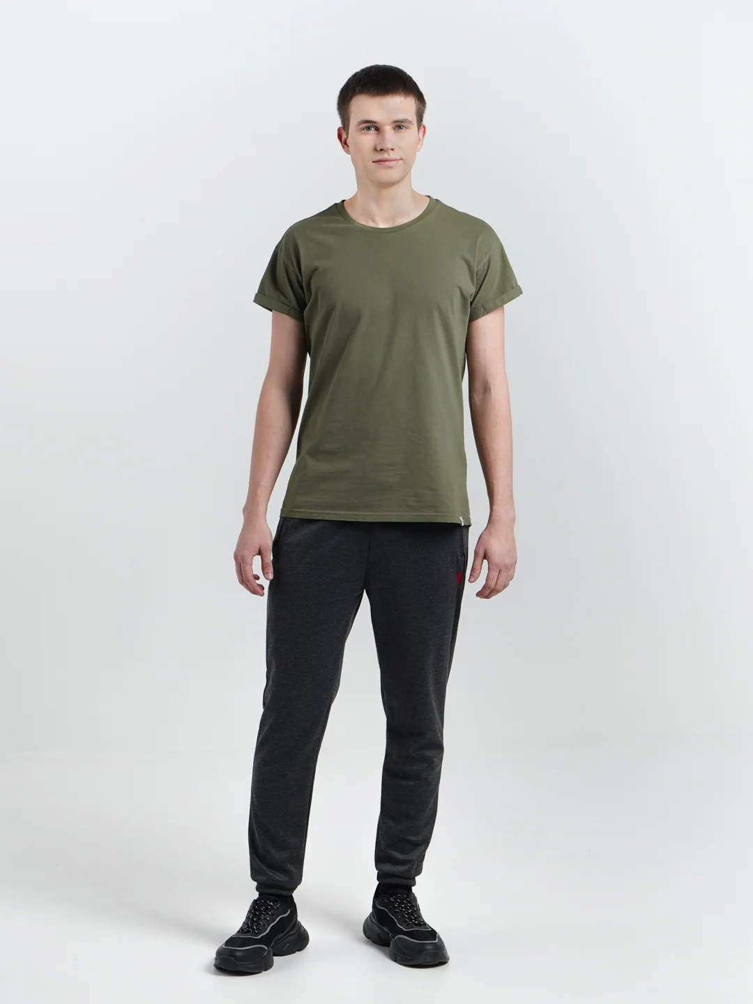 Угольный брюки спортивные мужские BOY 21G212