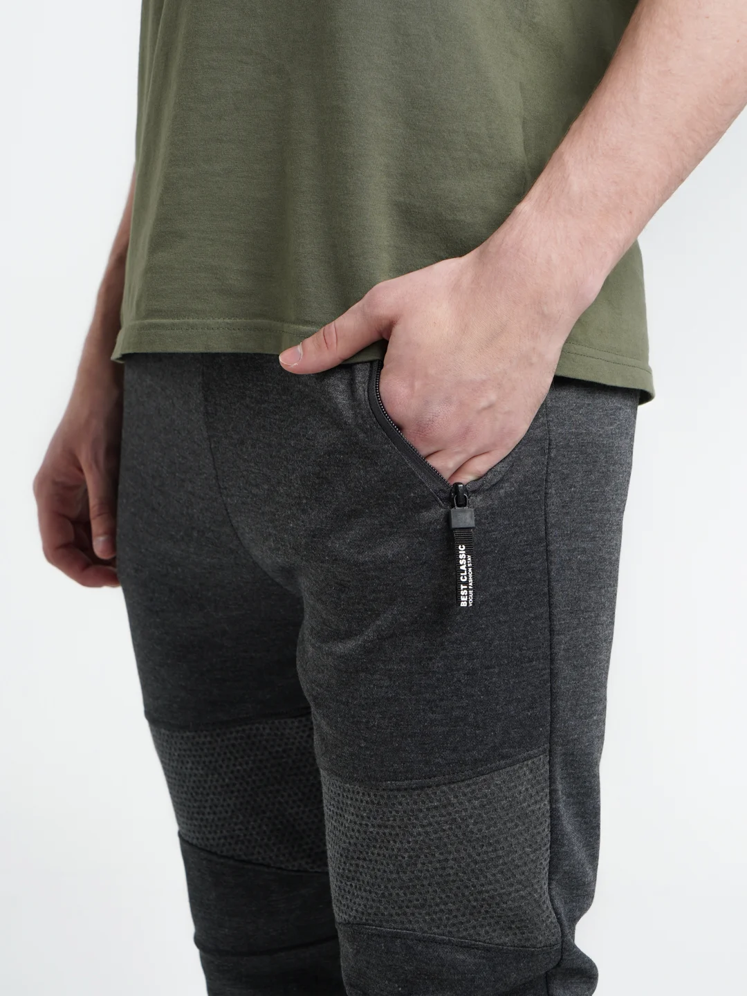 Угольный брюки спортивные мужские BOY 21G201
