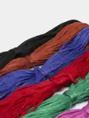 Индиго нитки мулине, наборы по 6 цветов, 10 м