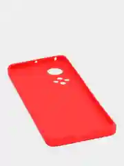 Красный силиконовый чехол для Honor 50, Huawei NOVA 9 (Хонор 50, Хуавей Нова 9), прозрачный
