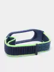 Синий нейлоновые ремешки для фитнес-браслетов Xiaomi Mi Band 3, Mi Band 4, Mi Band 5