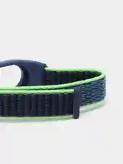Синий нейлоновые ремешки для фитнес-браслетов Xiaomi Mi Band 3, Mi Band 4, Mi Band 5