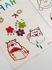 Манго временные татуировки, 3 листа в комплекте