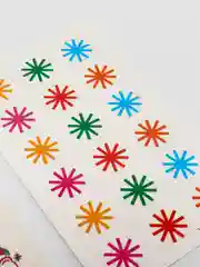 Вишнёвый временные татуировки, 3 листа в комплекте