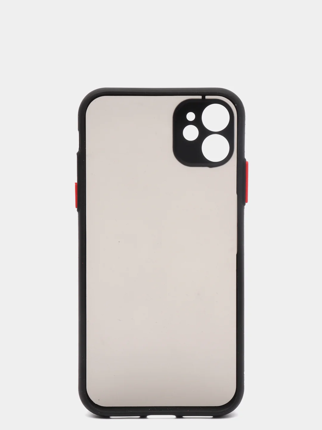 Черный противоударный чехол для iPhone 11, 12, 13, Pro, ProMax, Mini, с защитой камеры