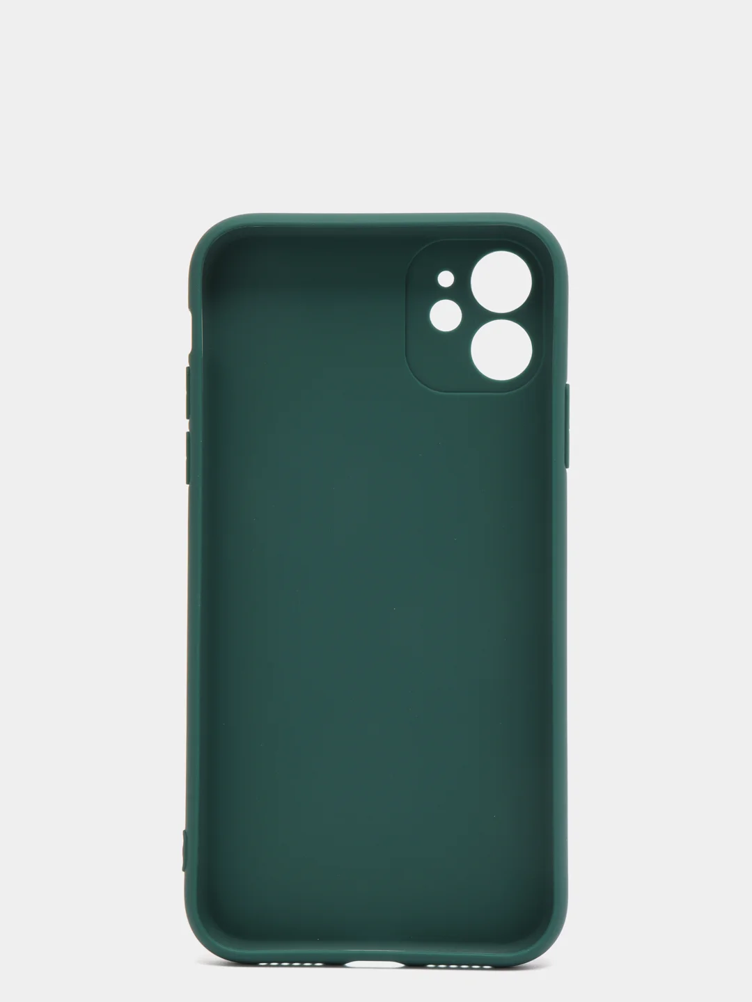Зеленый чехол для iPhone 11, 13, 13 Pro, 13 Pro Max, 12, 12 Pro, 12 Pro Max, силикон