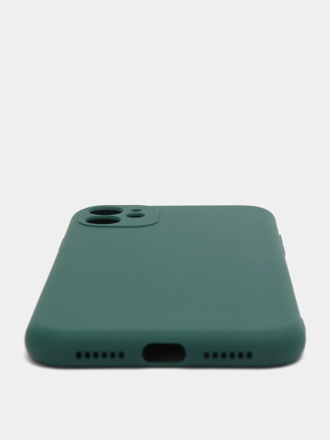 Зеленый чехол для iPhone 11, 13, 13 Pro, 13 Pro Max, 12, 12 Pro, 12 Pro Max, силикон