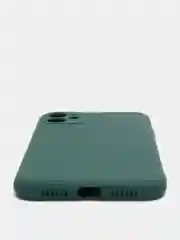 Зеленый чехол для iPhone 11, 13, 13 Pro, 13 Pro Max, 12, 12 Pro, 12 Pro Max, силикон