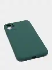Зеленый чехол для iPhone 11, 13, 13 Pro, 13 Pro Max, 12, 12 Pro, 12 Pro Max, силикон