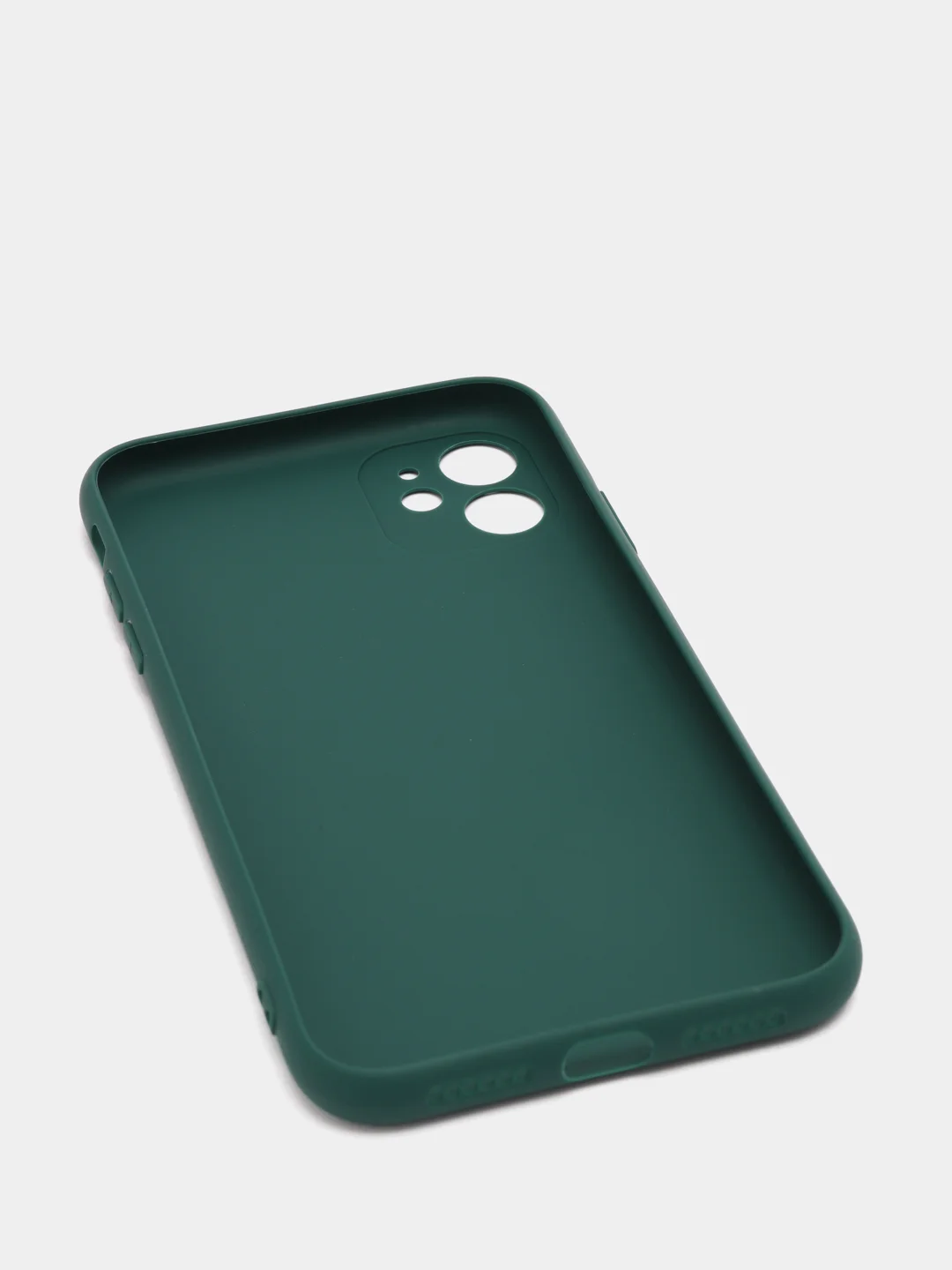 Зеленый чехол для iPhone 11, 13, 13 Pro, 13 Pro Max, 12, 12 Pro, 12 Pro Max, силикон