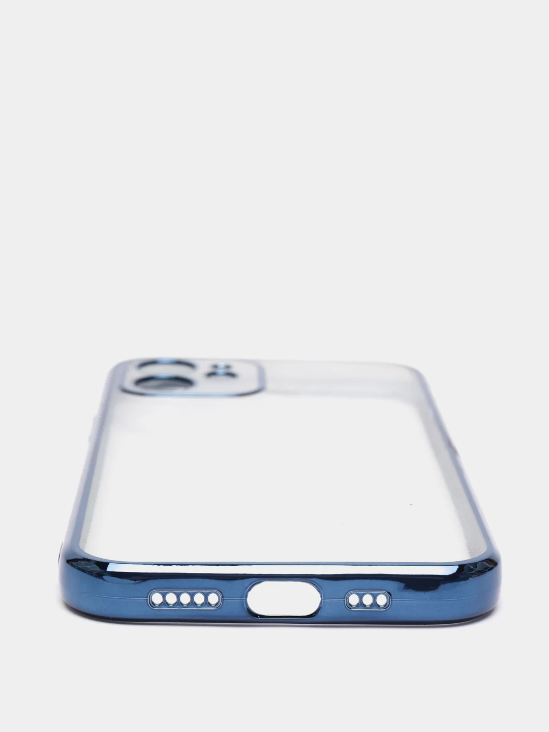 Синий чехол для iPhone 7 8 Plus X XS XR 11 12 13 14 15 Pro Max mini айфон про макс